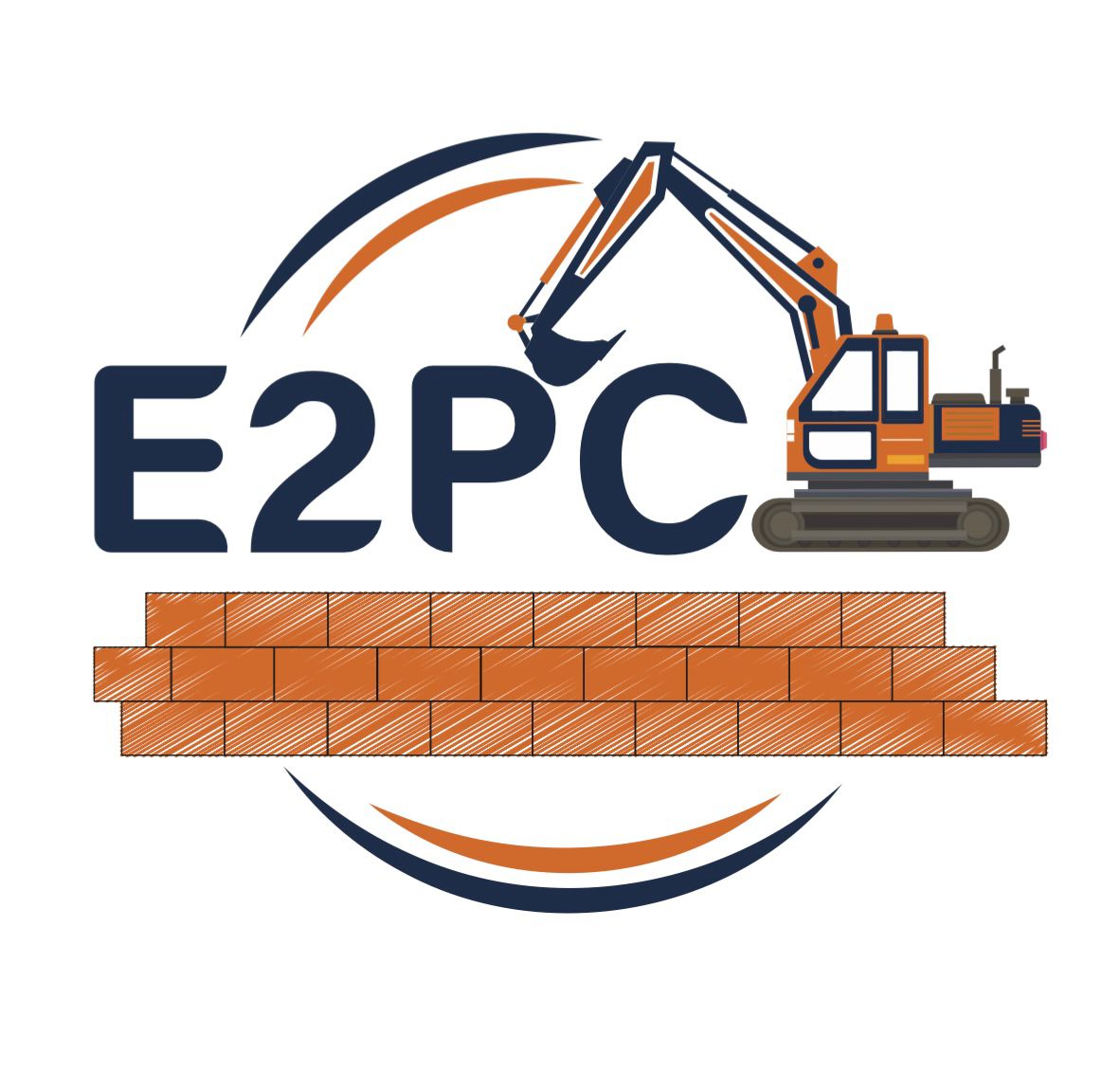 E2PC ENTREPRISE DE PRODUCTION DE LA PIERRE ET DE CONSTRUCTION Logo